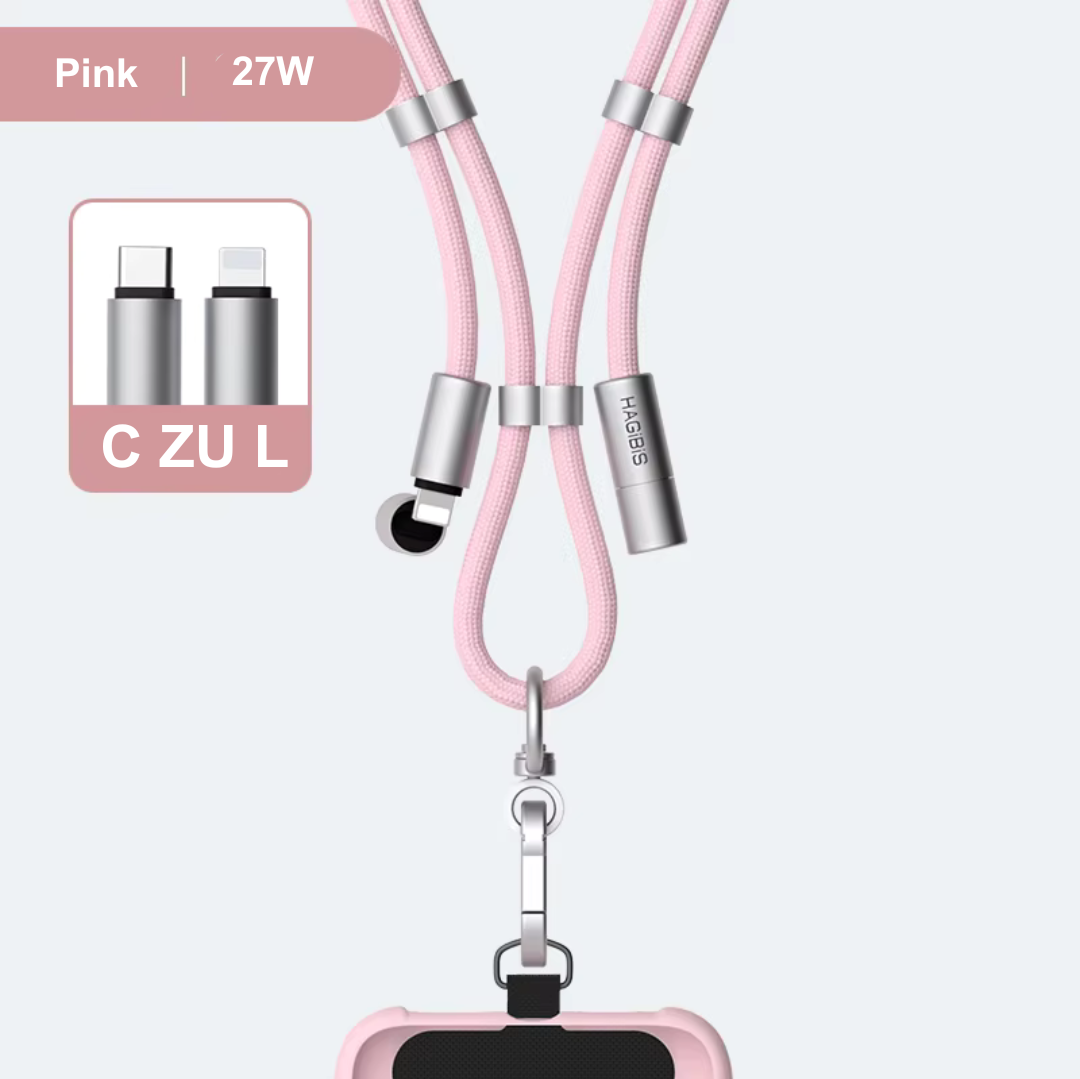 Handykette mit USB-C/Lightning Ladefunktion