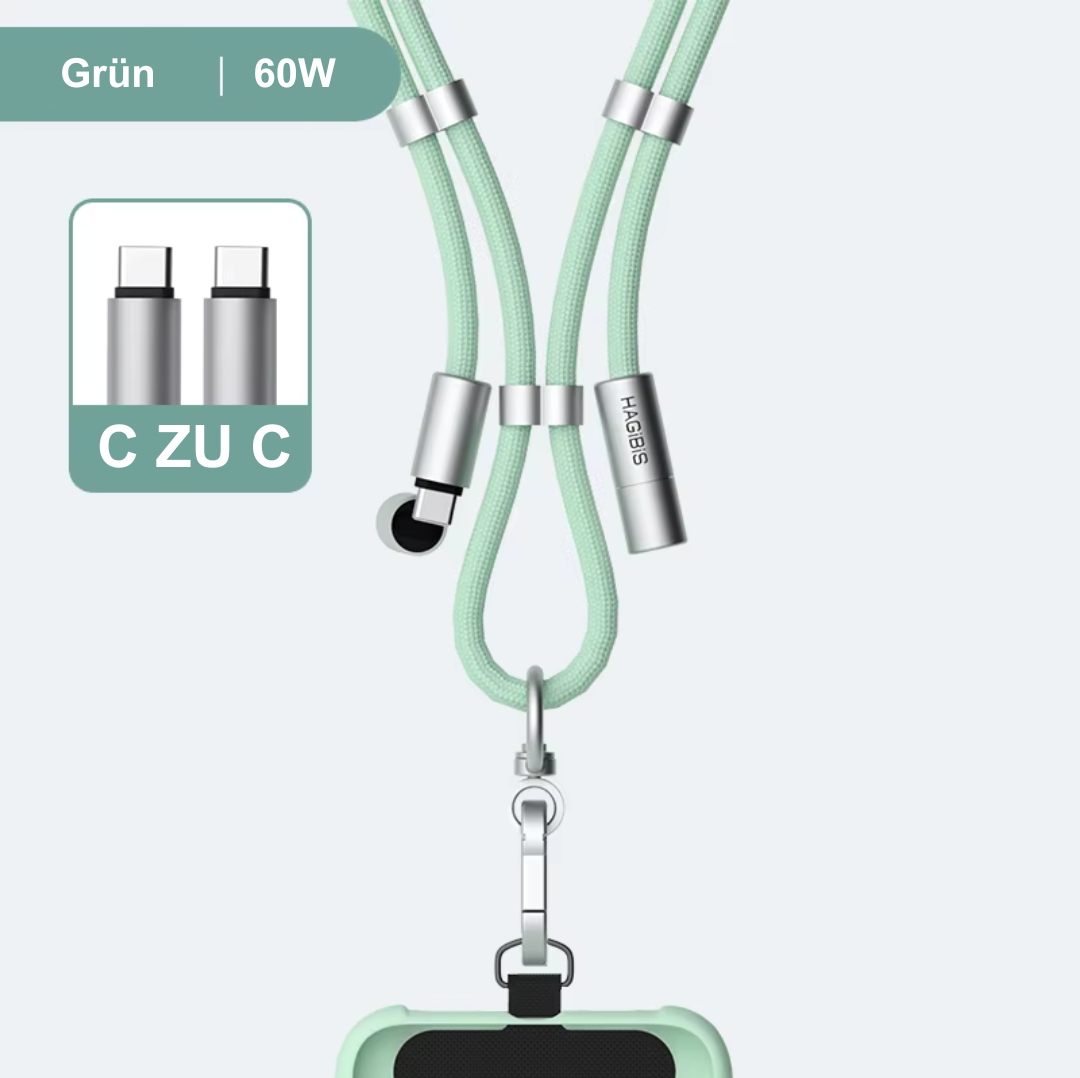 Handykette mit USB-C/Lightning Ladefunktion