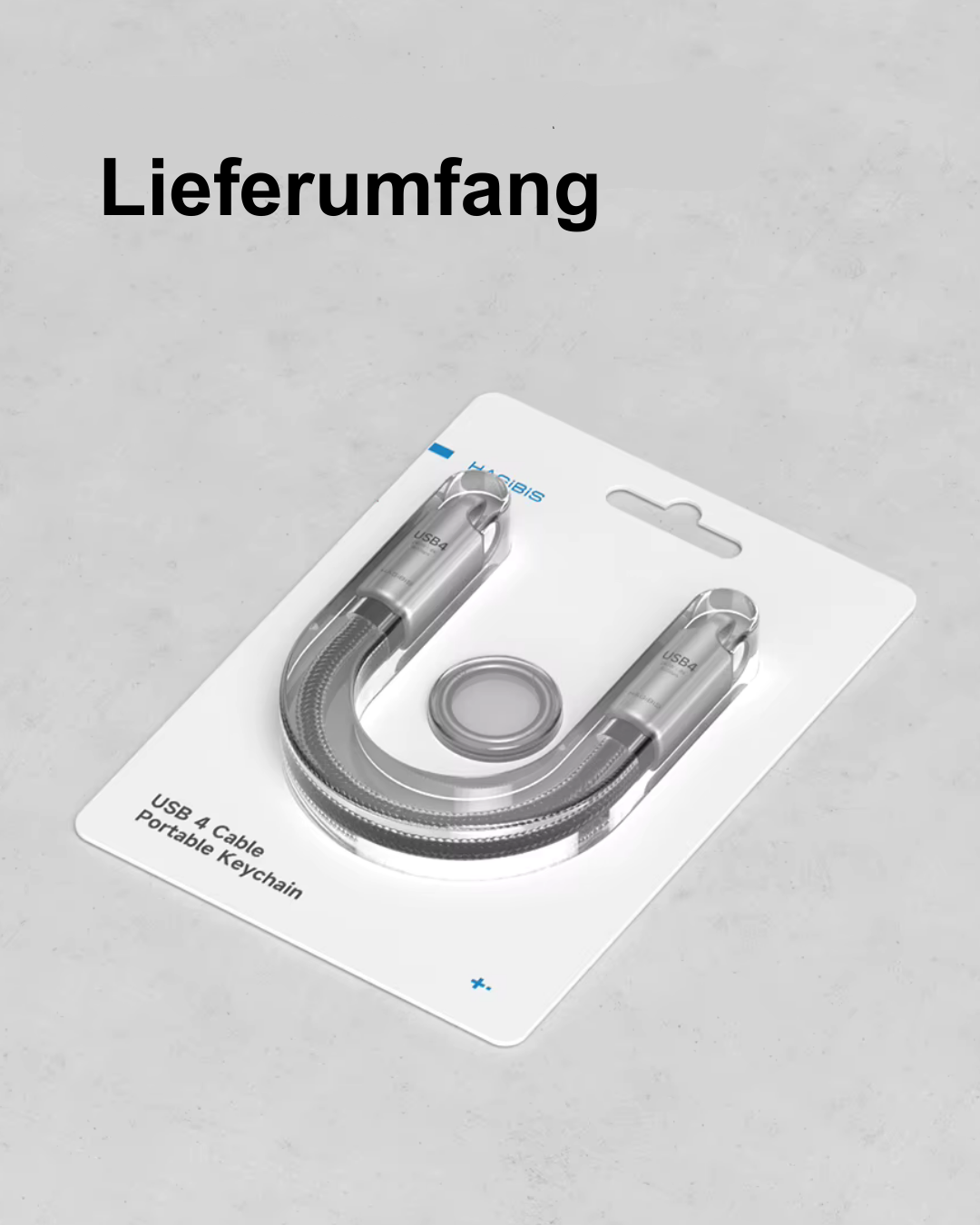 USB4/Typ-C Kabel – 240W Schnellladung & 80Gbps Datenübertragung