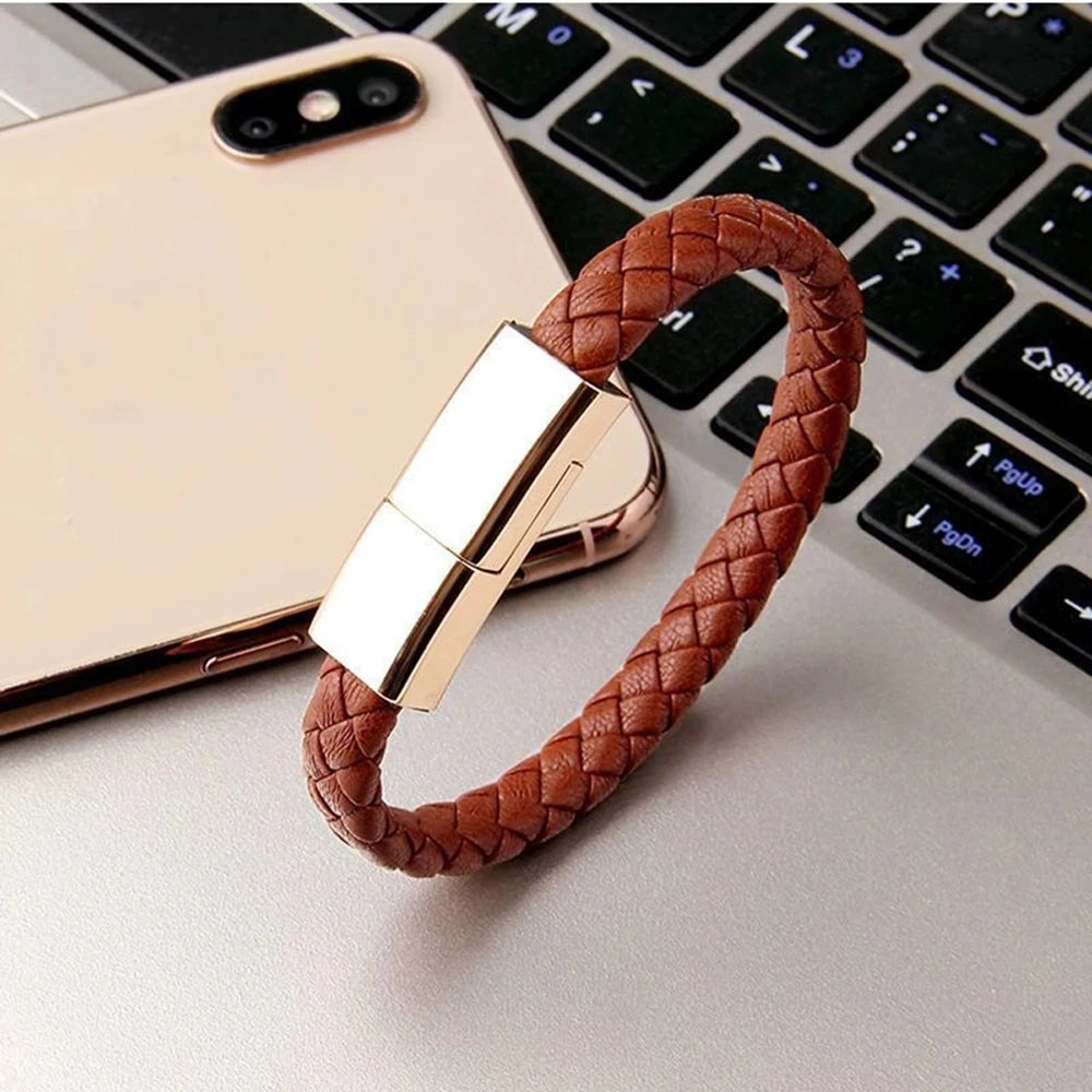 Stylisches Ladearmband – Schnellladen für iPhone & Android