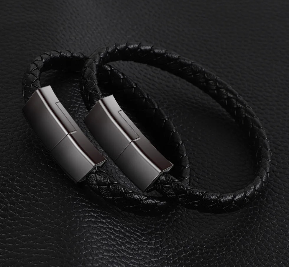 Stylisches Ladearmband – Schnellladen für iPhone & Android