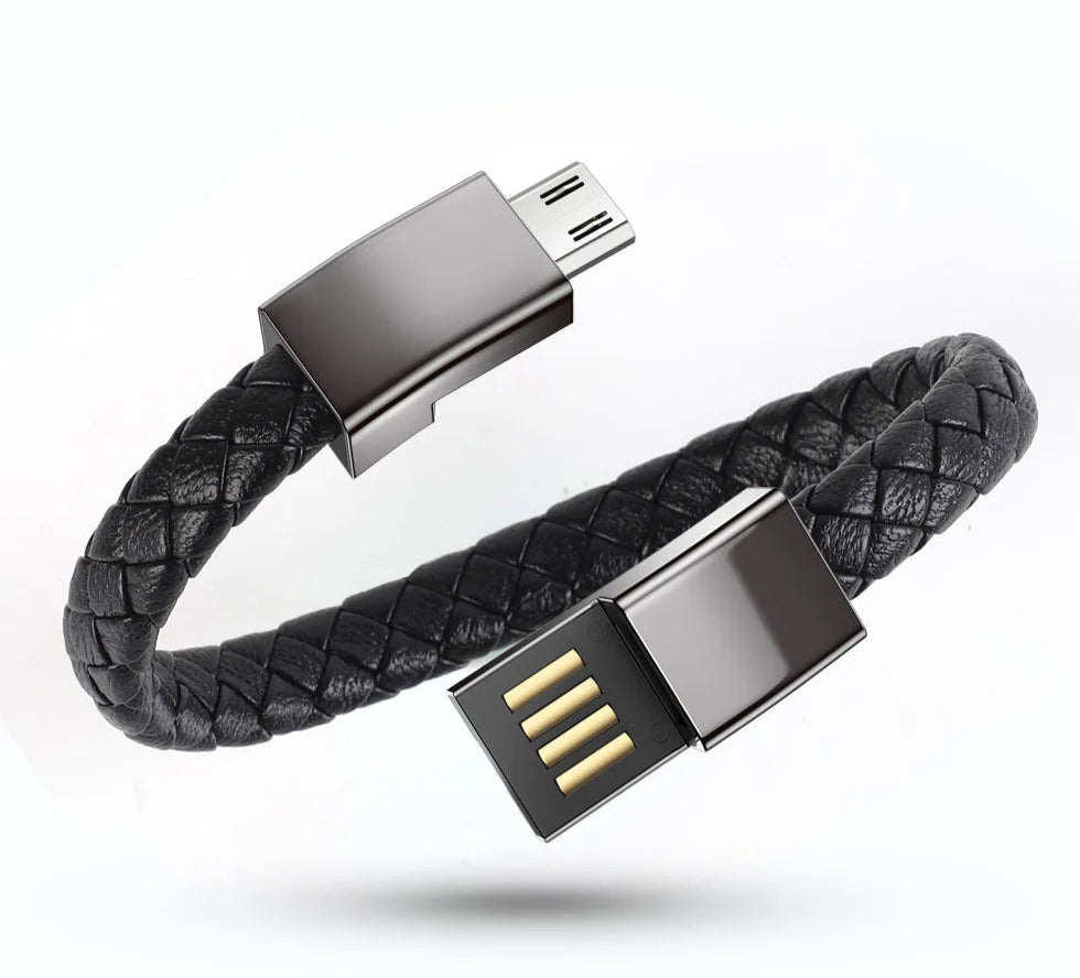 Stylisches Ladearmband – Schnellladen für iPhone & Android
