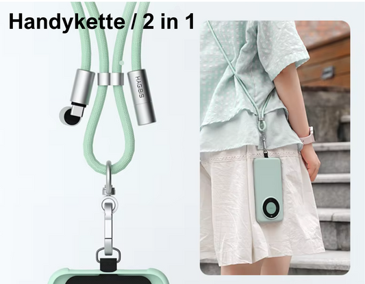 Handykette mit USB-C/Lightning Ladefunktion