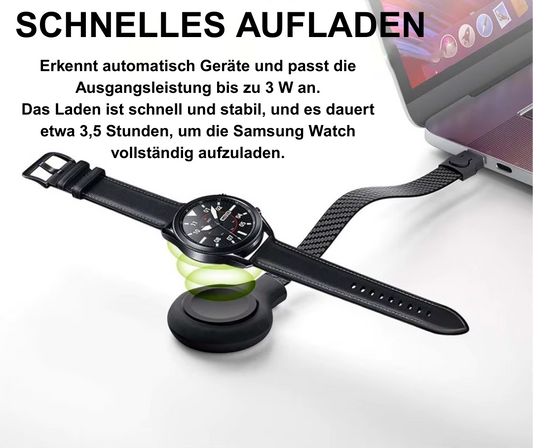 Tragbares Wireless Ladegerät mit Lanyard für Galaxy Watch