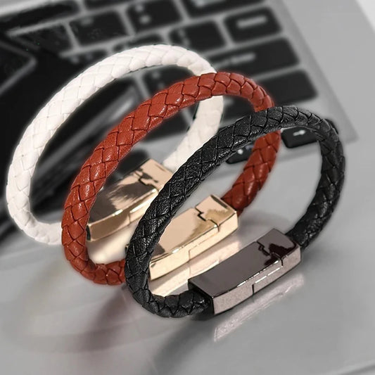 Stylisches Ladearmband – Schnellladen für iPhone & Android